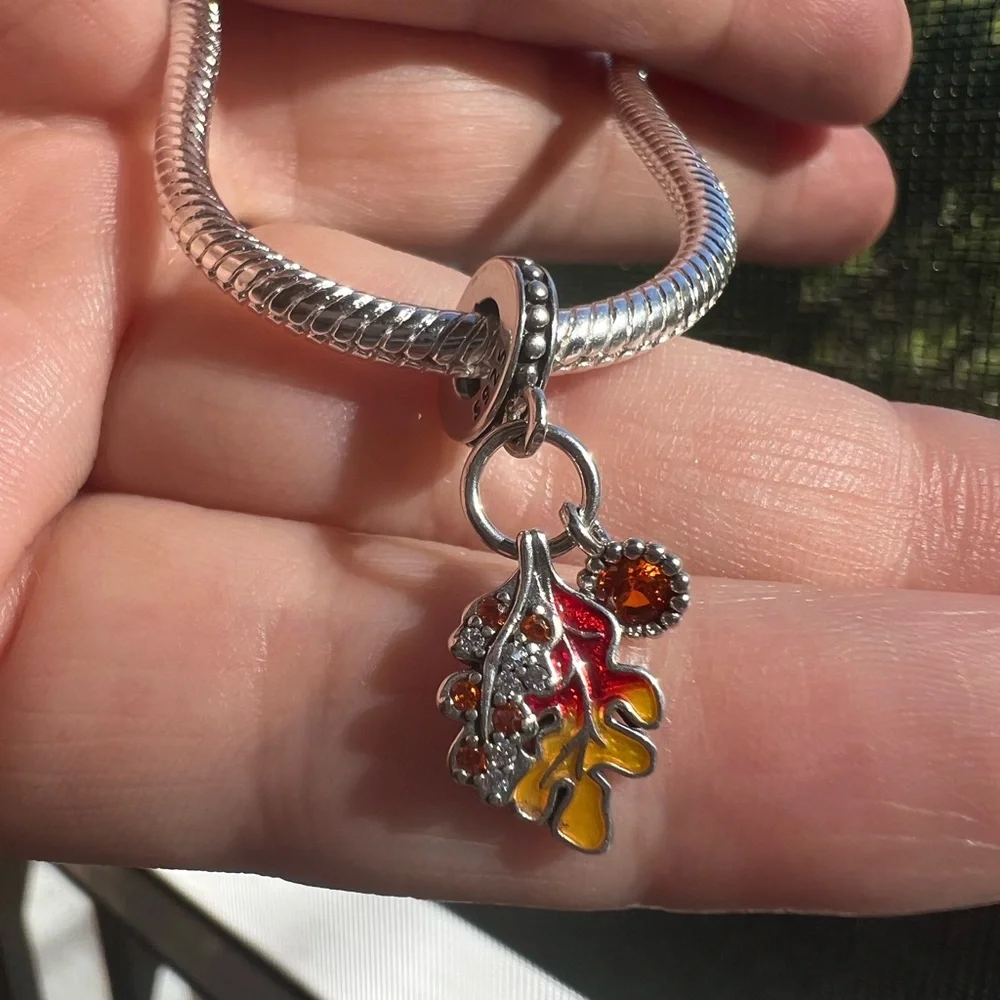 Oak Leaf Charm